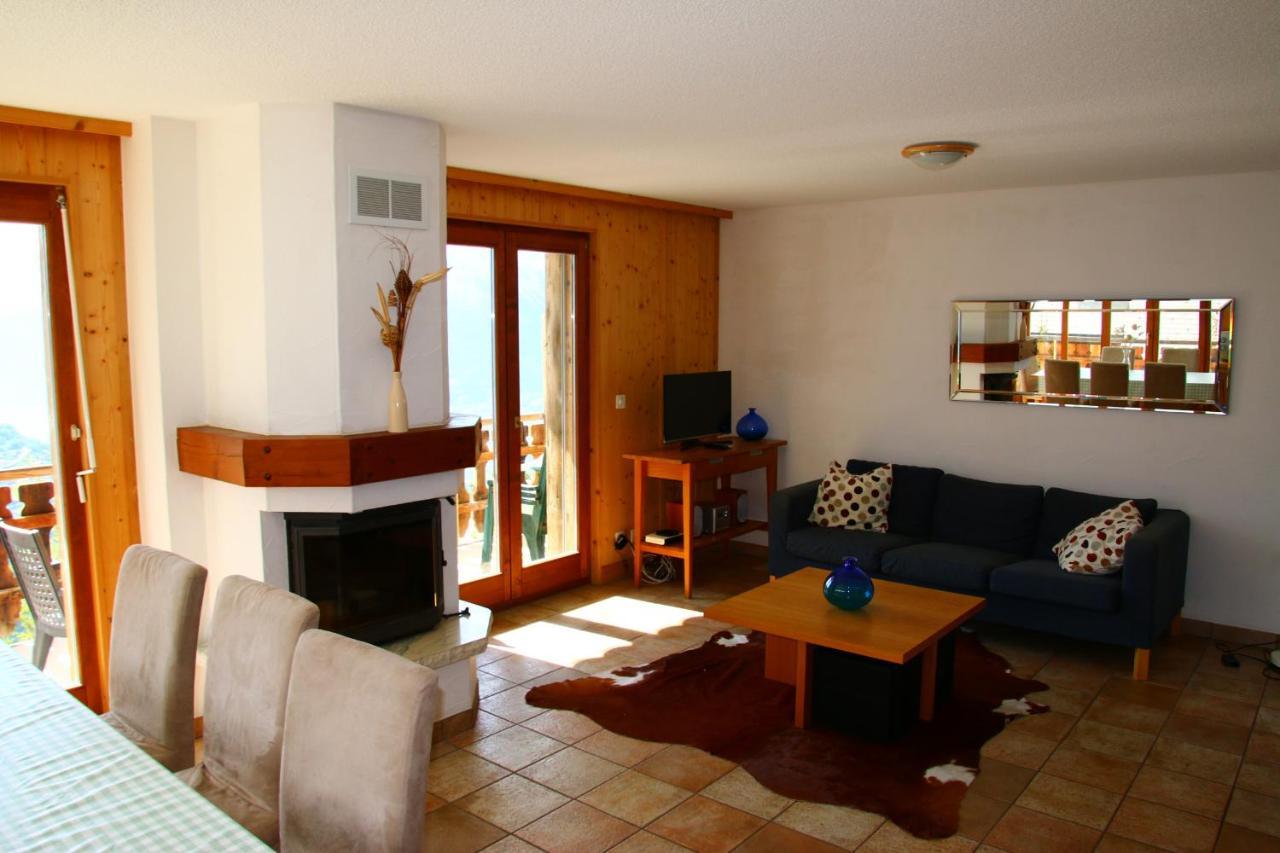 Balcons Du Soleil Y2 211 - Quiet Apartment 6 Pers Veysonnaz Kültér fotó