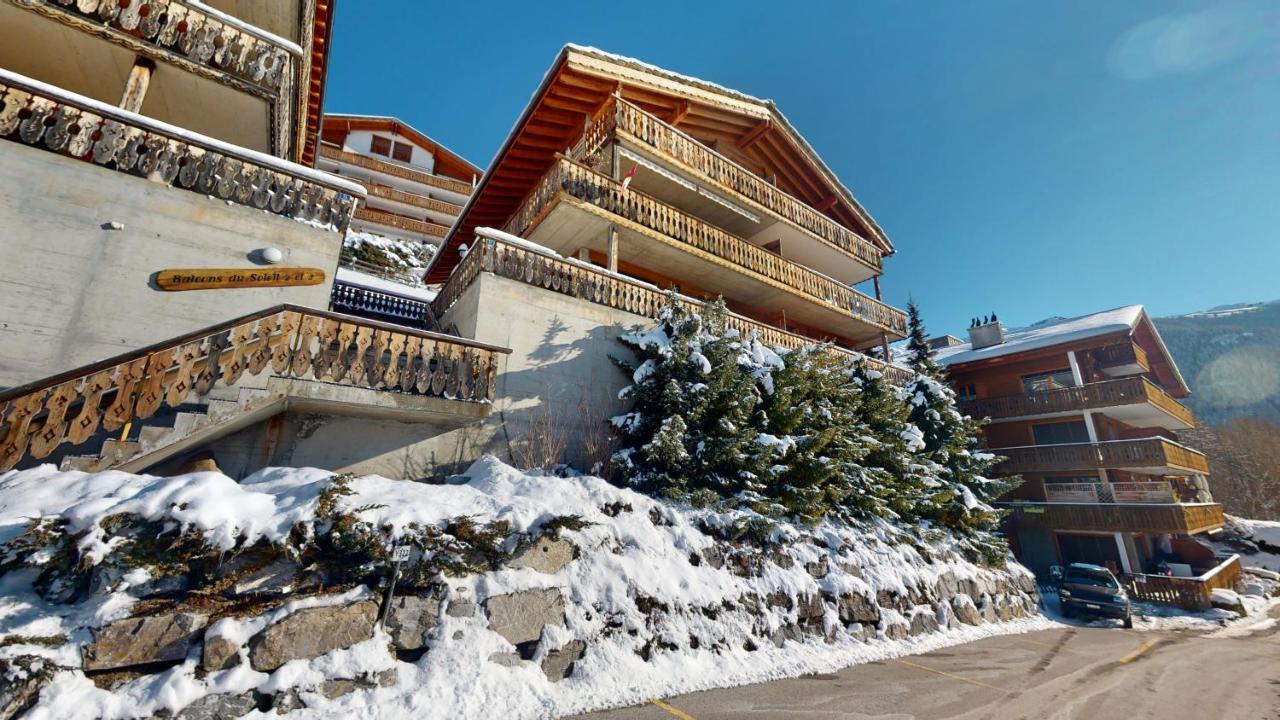 Balcons Du Soleil Y2 211 - Quiet Apartment 6 Pers Veysonnaz Kültér fotó
