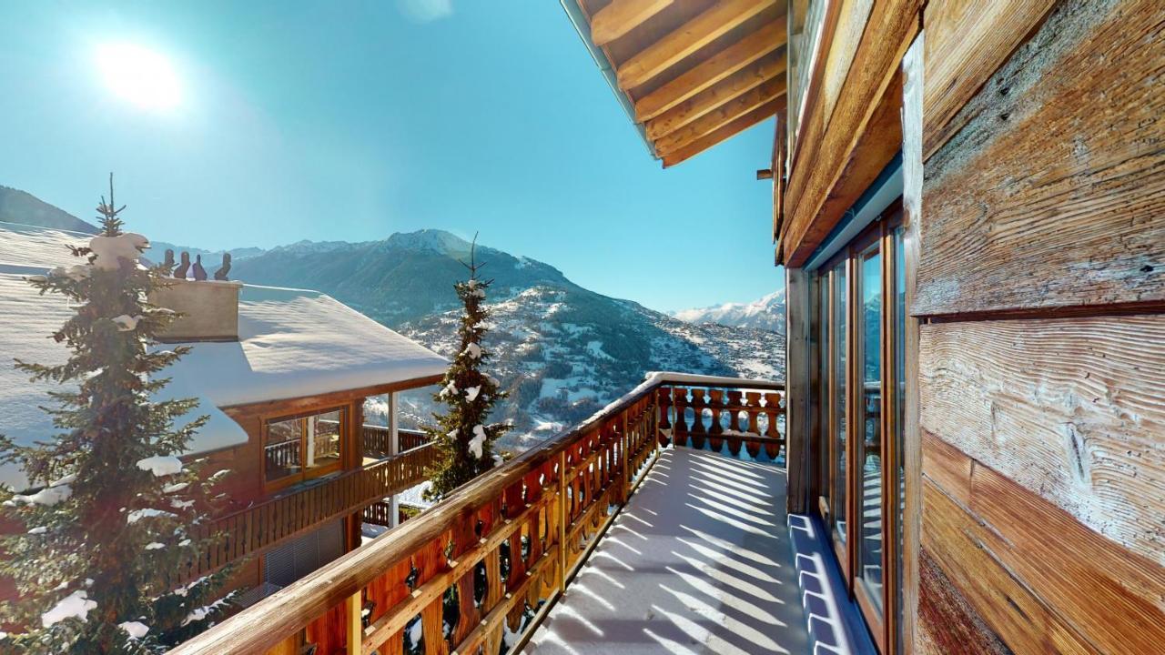 Balcons Du Soleil Y2 211 - Quiet Apartment 6 Pers Veysonnaz Kültér fotó