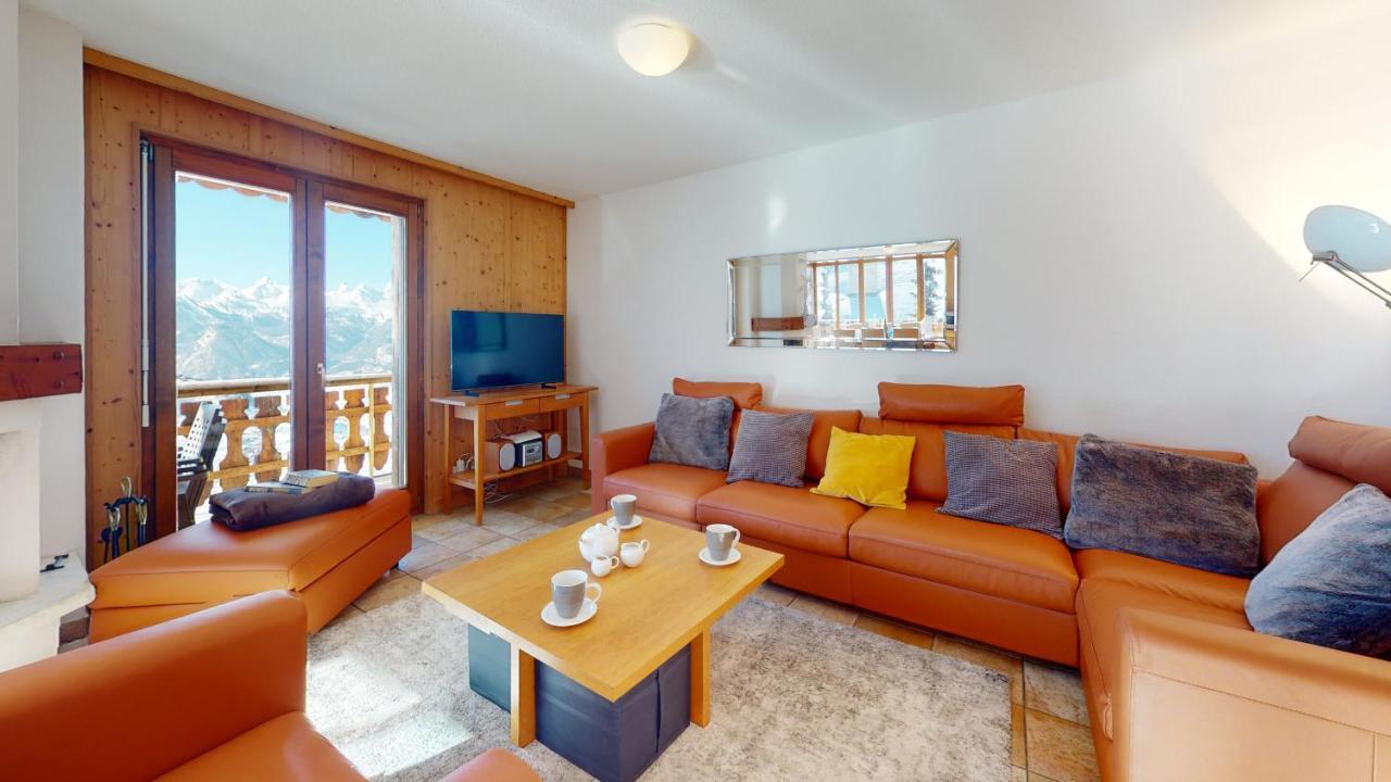 Balcons Du Soleil Y2 211 - Quiet Apartment 6 Pers Veysonnaz Kültér fotó