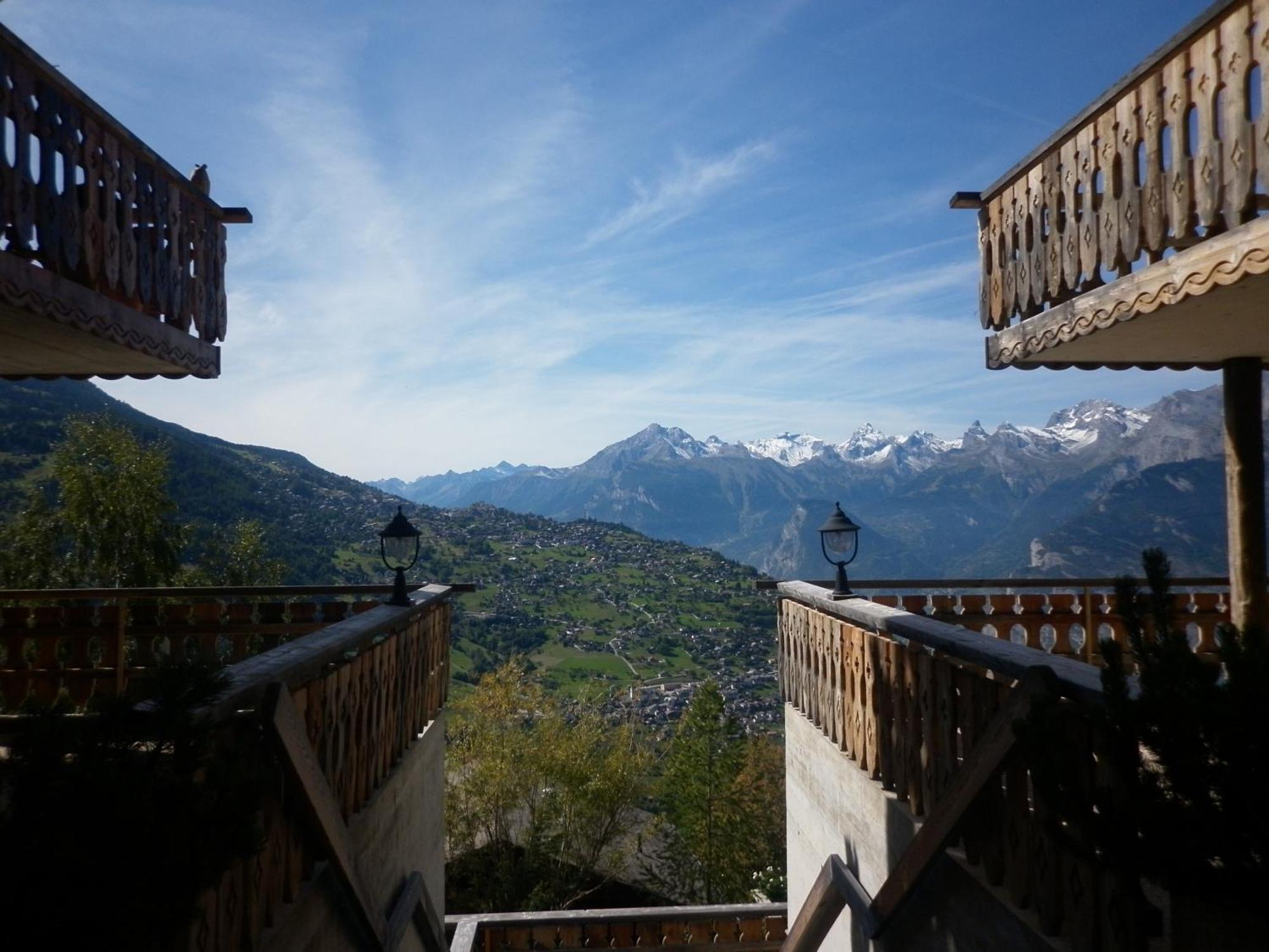 Balcons Du Soleil Y2 211 - Quiet Apartment 6 Pers Veysonnaz Kültér fotó