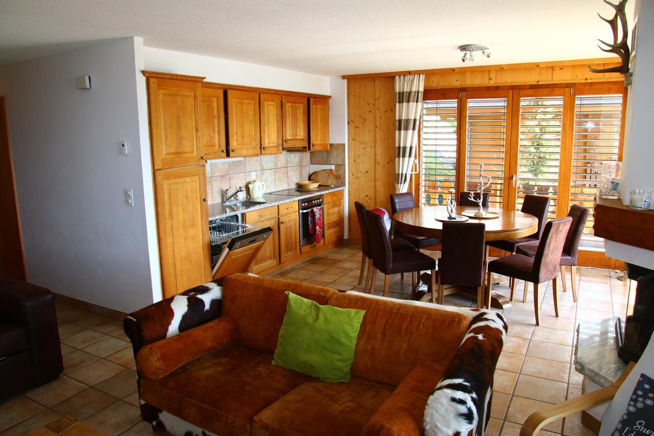 Balcons Du Soleil Y2 211 - Quiet Apartment 6 Pers Veysonnaz Kültér fotó