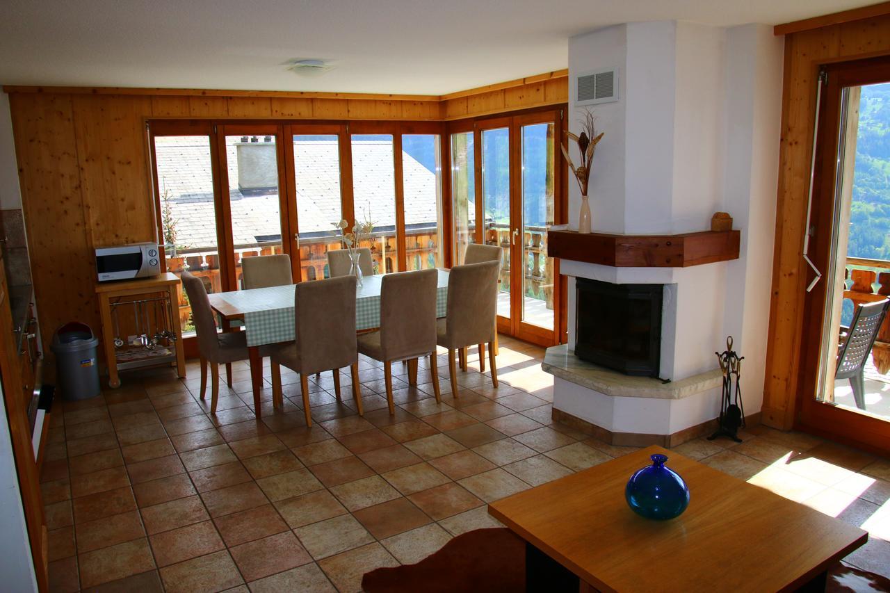 Balcons Du Soleil Y2 211 - Quiet Apartment 6 Pers Veysonnaz Kültér fotó